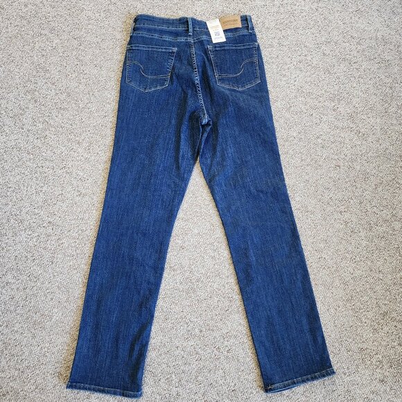 NWT Levi Strauss Signature Women's Shaping High-Rise Straight Jeans Size 6 - Picture 3 of 10